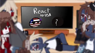 Countryhumans English Family (+ France) react to America! 🇺🇸 || pt 1/?? ||