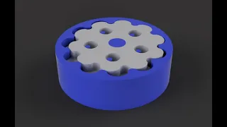 Parametric Cycloidal Gear Drive (Fusion 360)