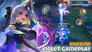 Violet Dragon Lane Pro Gameplay | New Build  | Arena of Valor Liên Quân mobile CoT