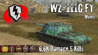 WZ-111G FT  |  6,6K Damage 5 Kills  |  WoT Blitz Replays