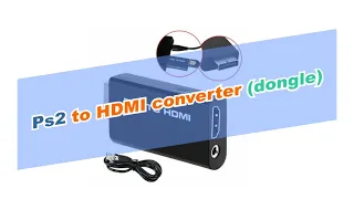 Ps2 To Hdmi Converter Review Video | PS2 to HDMI converter dongle