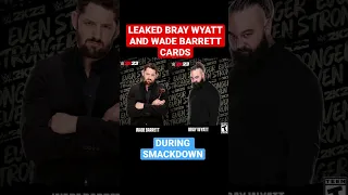 #wwe2k23 WWE2K23 leaked Bray Wyatt and Wade Barrett #shorts #fyp #braywyatt #smackdown