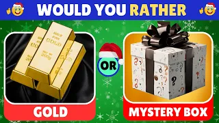 Would You Rather Christmas Edition Mystery Box😍🚖🚁🛳🎁💎