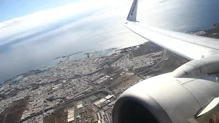 (4K) Ryanair Boeing 737-800 | Lanzarote to London Stansted | Flight Video - FR8289