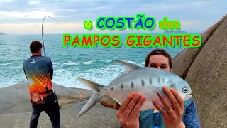 ACHAMOS O CARDUME!!! - o COSTÃO dos PAMPOS GIGANTES