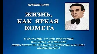 Презентация «Жизнь, как яркая комета»