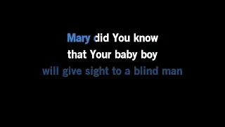 Kathy Mattea - Mary, Did You Know? [Karaoke Version]