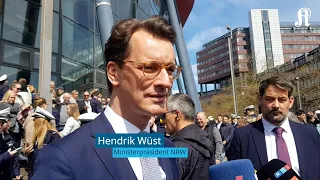 Ministerpräsident Hendrik Wüst entschuldigt sich für Abi-Panne in NRW