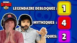 NOTRE MEILLEUR BATTLE PACK OPENING une CHANCE juste INCROYABLE sur Brawl Stars (4000 gemmes) !