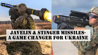 The Javelin and Stinger Missiles that damages most of Russian Tanks and Helicopters