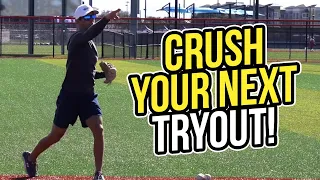 MAKE THE TEAM! (Don’t go to Baseball Tryouts until you WATCH THIS!) Baseball Tryout Tips