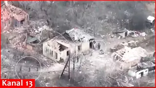 Russians could not find a place to flee - artillery fire blows up houses where they were hiding