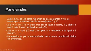 Lenguaje de conjuntos y lógica (CLASE 5)