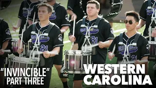 Western Carolina University Drumline | "Invincible", Part 3