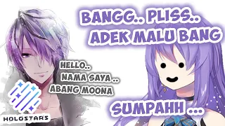 Moona malu sendiri sama abangnya yang daftar audisi Holostars pake self intro video kayak nge-zoom