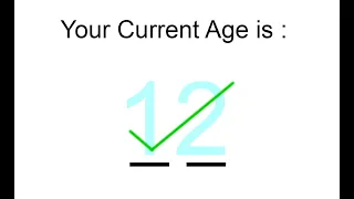 This Video Will Guess Your Current Age and Read Your Mind! [ NOT CLICKBAIT ]