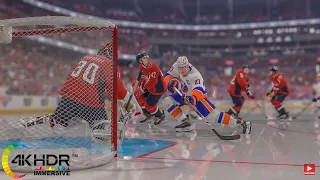 Washington Capitals vs New York Islanders 4K! Full Game Highlights NHL 22 PS5 Gameplay