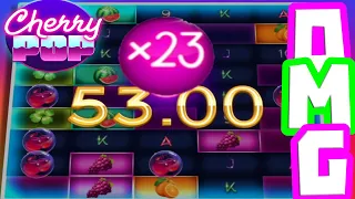 CHERRY POP 🍒THESE BONUS BUYS ARE INSANE OMG BIG WINS THIS GAME IS PAYING LOOK AT THAT MULTIPLIER‼️