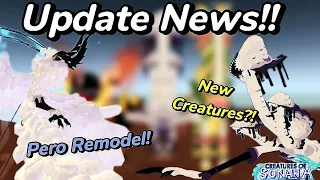 Pero Remodel and NEW Time Creature?! ✨️🍄 Creatures of Sonaria