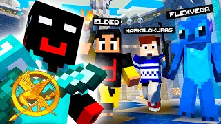 ASÍ GANÉ los JUEGOS DEL HAMBRE en Minecraft ⚔️