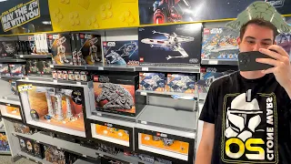 LEGO Star Wars MAY 4th 2023 LEGO Store Trip & Building My Business! (MandR Vlog)