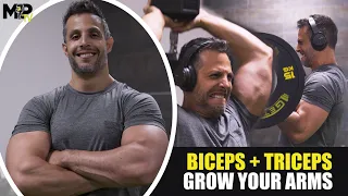 How To Grow Your Arms - Bicep And Tricep Workout With Sal Di Stefano