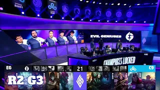 Evil Geniuses vs Cloud 9 - Game 3 | Round 2 Playoffs S11 LCS Summer 2021 | EG vs C9 G3