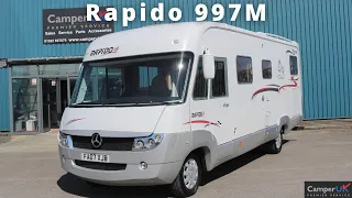 Rapido 997M Motorhome For Sale At Camper UK