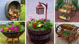 44 Rustic Garden Ideas: Transform Your Outdoor Space with Natural Charm