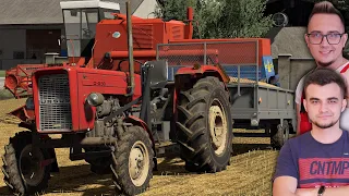 "Po Sąsiedzku"#24 [S5] FS22 😍 Tur do 50-tki ? Ostatnie Żniwa Zbycha?! Posypało!🌱 MST