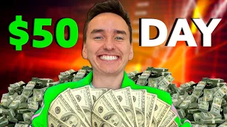 TRADING STRATEGY To Make $50 PER DAY ✅