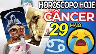 VOCE VAI CHORAR, VAI PULAR COM ESSA LEITURA ❗️😱🔮 Câncer ♋ 29 Maio 2024 | Horoscopo do dia de hoje ♋