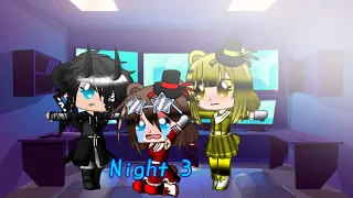 FNIA 1 Night 3||Gacha Club|| Black Dragon