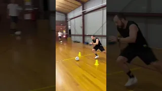 Futsal shooting drill for pivots