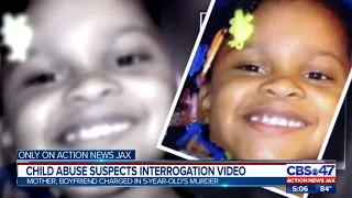 Jacksonville child abuse suspects interrogation video in 5-year-old girl's murder