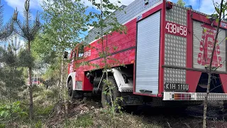 🚒 GCBA 6/32 Jelcz 004 - 🚨Alarmowo do pożaru lasu 🔥