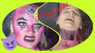 SHREK 'DRAGON' Makeup Tutorial