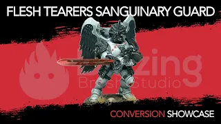 Flesh Tearers Sanguinary Guard | Warhammer 40k | Space Marines - Conversion Showcase