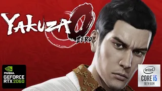 Yakuza 0 RTX 2060 & i5 10400F Gaming Benchmark 1080p 1440p 4K ULTRA Settings