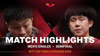 Highlights | Wang Chuqin vs Ma Long | MS SF | WTT Cup Finals XinXiang 2022