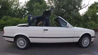 1992 BMW 325i Convertible : Power Top Operation