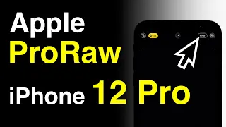 How to Enable Apple ProRaw on iPhone 12 Pro/12 Pro Max(iOS 14.3)