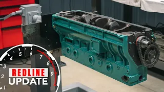 The crank is in on our Buick Straight 8 | Redline Update #55