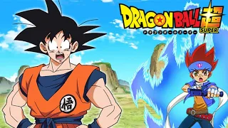 Goku meets Gingka Hagane from Beyblade - Dragon Ball x Beyblade Fan Manga