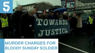 Former British soldier charged with murder over Bloody Sunday deaths | 5 News