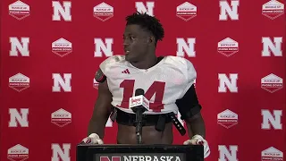 Nebraska Football Fall Camp Post-Practice | Aug. 11, 2023