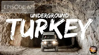 Exploring an UNDERGROUND CITY in CAPPADOCIAl! 🇹🇷 - Australia to Scotland by road - Episode 87