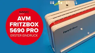 Ersteindruck zur AVM FritzBox 5690 Pro: Erste AVM-Router mit Wifi 7 auf dem MWC