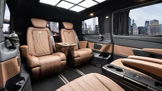 MVTM_1517 Mercedes-Benz V-Klasse V300 EDITION 2023 - Business luxury VIP Jetvan - Luxussitze im Fond