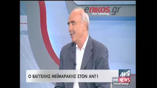 O Mεϊμαράκης για το σποτ των ΑΝΕΛ